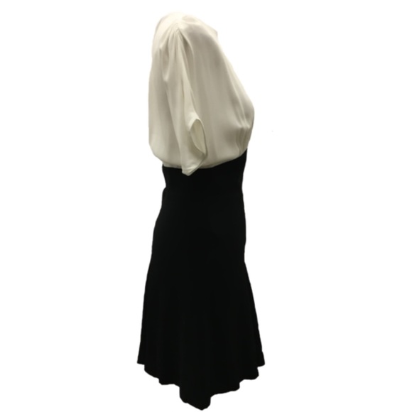 MIU MIU BLACK-WHITE DAY DRESS - Picture 2 of 4